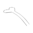 thumbnail image 4 of Metal Hairpin – Modern Minimalist, Hair Stick, For Bun – For Women – 1pc, 4 of 7
