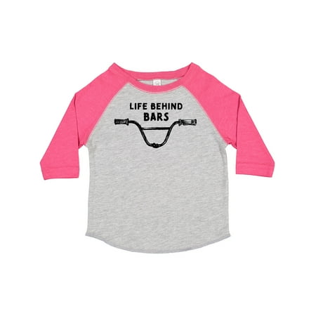

Inktastic Life Behind Bars BMX Gift Toddler Boy or Toddler Girl T-Shirt