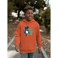 thumbnail image 2 of Cool Dino Lets Play Dude Hoodie Juniors -Image by Shutterstock,  Large, 2 of 4