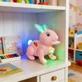 thumbnail image 4 of Agiferg Educational Toys Montessori Learning Toys, STEM Cognitive Development Games, Toys Rope Tied Rabbits Cute and Colorful Lights Music Bouncing Rabbits Simulated Animals, 4 of 6