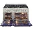 thumbnail image 5 of Kucht Professional 48" Stainless Steel Propane Gas Range in Silver/Blue, 5 of 13