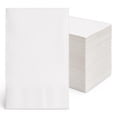 thumbnail image 1 of Bell Marque - Servilletas blancas de cena 300 de 2 capas, 0.1 pulgadas de alto, 17 pulgadas de ancho, 15 pulgadas de largo (paquete de 300), 1 of 7