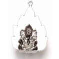 thumbnail image 2 of 5 colgantes de elefante hindú con cabujón, estilo tibetano, de aleación, grandes, con esmalte. Ideales para la creación de joyas, collares y pulseras. Medidas: 54 x 36 x 11 mm. Orificio: 3 mm., 2 of 2