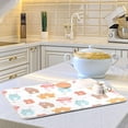 thumbnail image 6 of FREEAMG Cute Bear Dish Drying Mats for Kitchen Counter, Heat-Resistant Dishes Drying Pad, Ultra Absorbent Drying Mat for Coffee Machine Sink Rack 16x18 Inch, 6 of 7