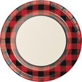 thumbnail image 1 of Assiette de Banquet à Carreaux de Buffle, 24 ct, 1 of 1