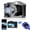 Black, variant on 4K 64MP Dual Lens Vlogging Camera 18X Zoom 3.0" Screen Autofocus 32GB Card Webcam Rechargeable Battery Compact Travel Camera for Teens Gift Black