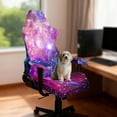 thumbnail image 3 of Xoenoiee Purple Galaxy Print Gaming Chair Covers Slipcovers, Stretchable Elastic Computer Reclining Gaming Chair Seat Cover with Armrest Cover (No Chairs), 3 of 7