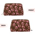 thumbnail image 3 of Picia Cool Cowgirl Print Leather Makeup Bag Make Up Bag Travel Toiletry Bag for Her Girlfriend Teacher Teen Girl Gifts, 3 of 8