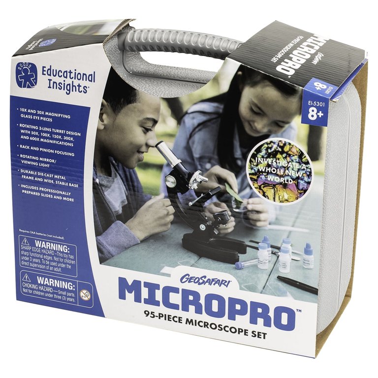 Learning Resources GeoVision MicroPro 48-Piece Microscope Set