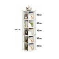 thumbnail image 4 of 5 Tier 360° Rotating Stackable Shelves Bookshelf Organizer, 4 of 4