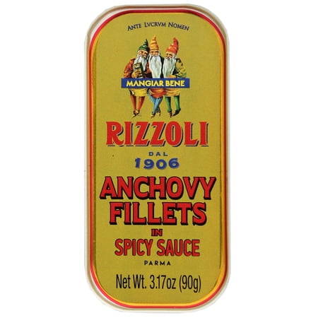 Rizzoli Anchovy Fillets In Spicy Sauce  3.17 OZ