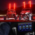thumbnail image 4 of 5 Pin On Off Rocker Switch, LED Rocker Switch 5PIN with Wiring Harness for ATVs UTVs, 4 of 7