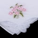 thumbnail image 4 of 12 pañuelos con flores bordadas Hugo pañuelo de algodón para mujer, 4 of 9
