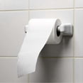 thumbnail image 3 of Toilet Paper Rolls 2pcs White Plastic Toilet Paper Roll Insert Spring Loaded Bathroom Replacement Rolls, 3 of 4
