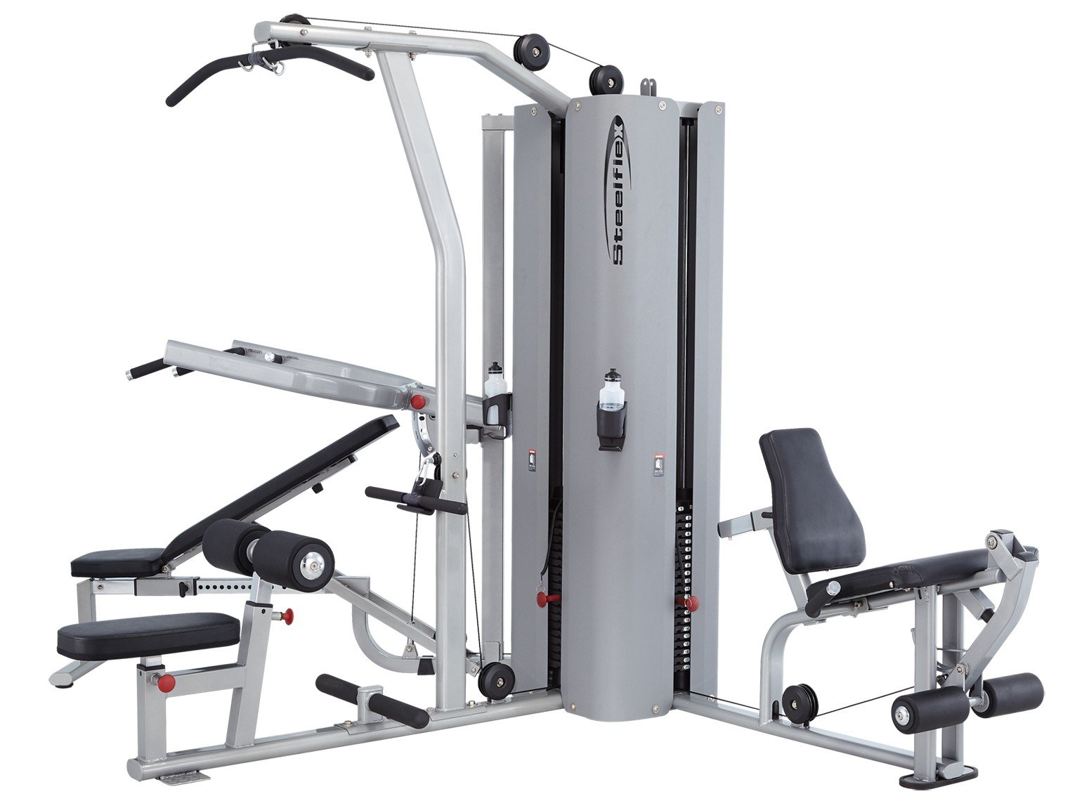 SteelFlex MG300 Commercial Multi Station Gym Machine 630 lb. Pulley Weight Stack - image 2 of 4
