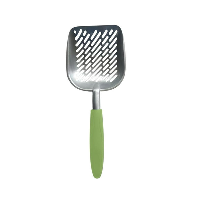 Granny's Best Stainless Steel Cat Litter Scooper, Large All-in-one Portable Shovel