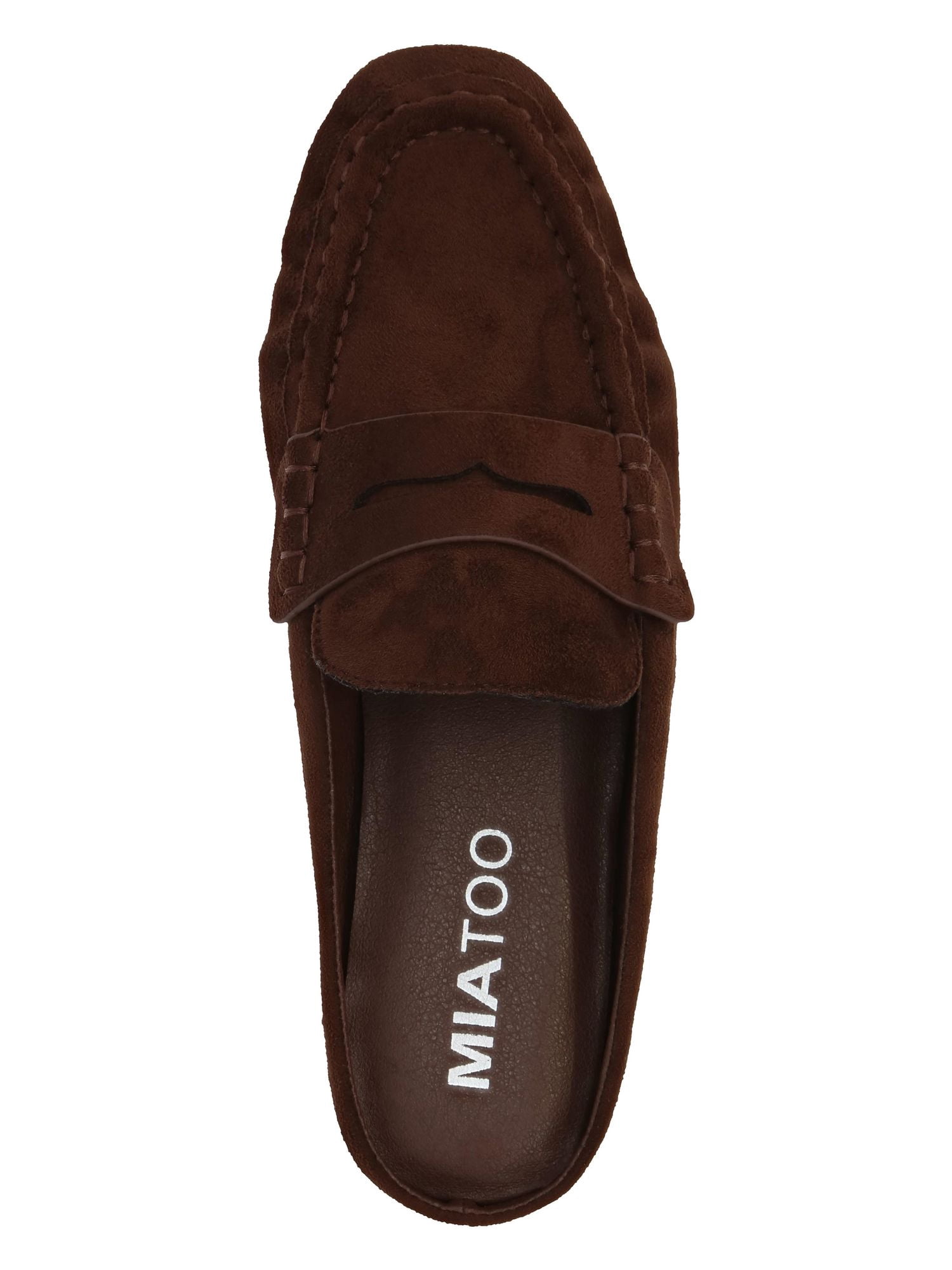 MIA Too Women's Nancyy Slip On Pleated Loafer Mule