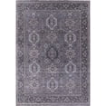 thumbnail image 1 of Ahgly Company Machine Washable Indoor Rectangle Industrial Modern Gray Area Rugs, 7' x 9', 1 of 7