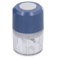 thumbnail image 2 of Molinillo De Ajo Eléctrico, Ahorro De Energía, Capacidad De 260 Ml, Boca De Botella Ancha Y Profunda, Picadora De Ajo Eléctrica, Copa De Alerón De Cuatro Columnas Para Jengibre ANGGREK Otros, 2 of 8