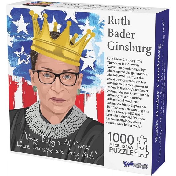 Ruth Bader Ginsburg 1000 Piece Jigsaw Puzzle