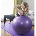 thumbnail image 2 of Pelota de yoga Balón de equilibrio profesional (55-65 cm) para estabilidad deportiva Entrenamientos abdominales en el hogar Fokelyi LRWJ766-3, 2 of 4