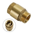 thumbnail image 6 of Brass Check Valve G1" M To F Thread Non-Return Backflow Prevention, 6 of 13