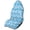Blue Seashell Theme, variant on Uourmeti Sunset Palm Tree Car Seat Towel Cover Universal, Terry Cloth Protector Liner Suitable for Cars and Trucks
