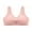 Watermelon Red, variant on fheaev Front Button Closure For Women Snap Front Bra Plus Size Bra Underwear No Underwire Everyday Bra Support Wirefree Front Buckle Corset Bra