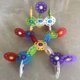 thumbnail image 2 of 20 piezas flor de nieve rompecabezas de burbujas de empuje bloques de construcción juguete sensorial alivio del estrés juguete para niños niñas autismo ansiedad, 2 of 5