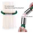 thumbnail image 5 of EIMELI 2 Pack Strong Magnetic Curtain Tiebacks Modern Simple Style Drape Tie Backs Convenient Decorative Weave Rope Curtain Holdbacks for Thin or Thick Home & Office Window Draperies, 5 of 6