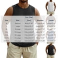thumbnail image 3 of Dagugfen Workout Tank Tops for Men Loose Fitted Sleeveless Crew Neck Breathable Moisture Wicking Tops Gym Athletic Activewear Tanks, 3 of 8