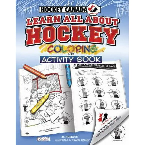 Pre-Owned Learn All about Hockey Coloring and Activity Book (Paperback) 1770494367 9781770494367