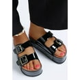 thumbnail image 4 of London Rag Merton Studded Flatform Womens Slip Ons, 4 of 13