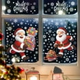 thumbnail image 4 of Bpyeka Christmas White Snowflakes Christmas Decoration Bathroom Living Room Self-adhesive Wall Decoration Wallpaper,Window Films,Christmas Decorations, 4 of 6