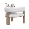 thumbnail image 5 of West Kensington Boucle Accent Chair - Buff/Seal Salt Caramel, 5 of 11