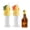 2 Color, variant on Reusable Children Beverage Water Bottle Straw Lid, 2 in 1 Design Straw Cap Portable, Water Bottle Spout Adapter for Kids, No Spill & BPA Free, Suitable for A Variety Of Bottle Mouths