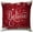 Believe, variant on Believe Christmas Pillow Cover 18x18 Inch, Red and White Winter Decorative Cushion Cover, Holiday Inspirational Throw Pillow Case for Christmas, Winter, and Home Decor