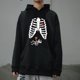 thumbnail image 4 of Suéter de manga larga con cuello redondo y estampado de moda informal para mujer Pompotops gfhjh8557, 4 of 6