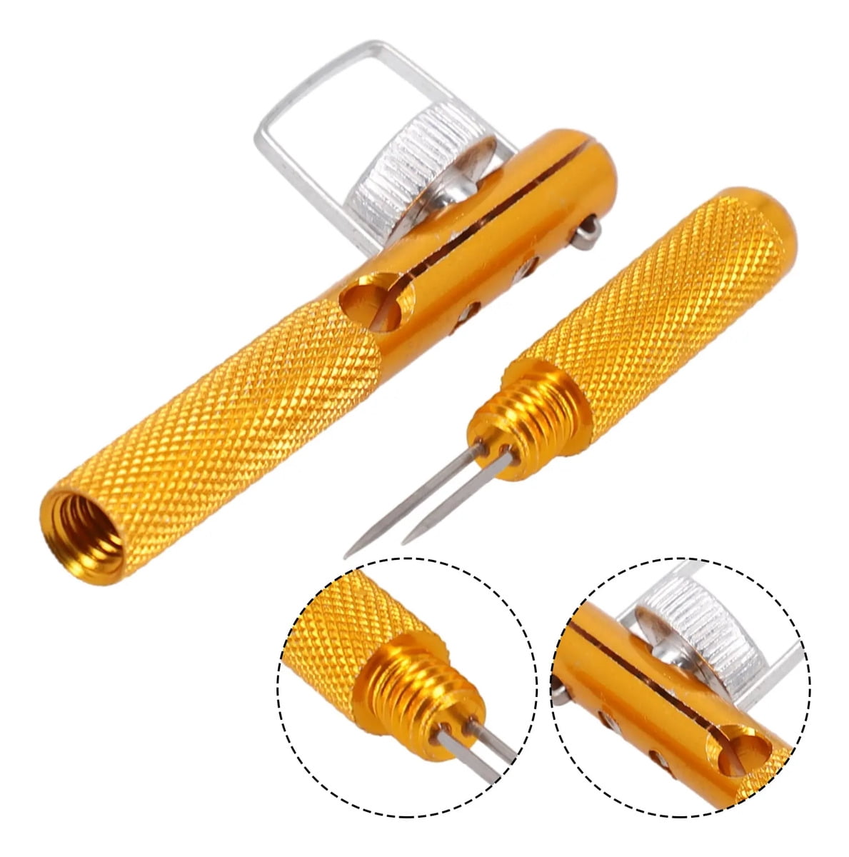 Knotted hook for cutting fishing line