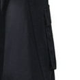 thumbnail image 7 of Men's Casual Workwear Pants with Multi-Pockets, Trousers - Straight Leg Button Waist, Stretchy, Breathable, Quick Dry for Outdoor Hiking, Daily Wear, Active | AKLJWH,Black 2XL, 7 of 7