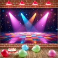 thumbnail image 5 of Mirror Ball Design Disco Party Banner Colorful Lights Party Banner Shiny Disco Retro Dance Party Banner for Disco Party Dance Event Retro Celebration, 5 of 9