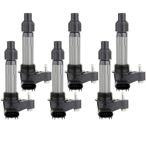 ECCPP ignition coil coils UF569 6 PCS,for GMC Terrain 3.6L 2013-2015,for Chevrolet Traverse 3.6L 2010-2016,for Cadillac XTS 3.6L,for Buick for LaCrosse 3.6L 2010-2015 UF569 ‎C1555 5c1612 Ic019