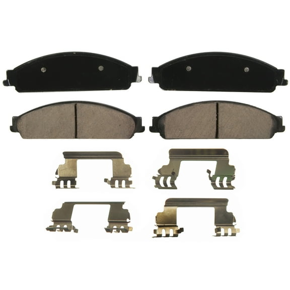Wagner Brake QuickStop ZD1070 Ceramic Disc Brake Pad Set Fits select: 2008-2009 FORD TAURUS, 2005-2007 FORD FIVE HUNDRED