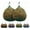 Hunter Green, variant on Majestic Ally 2 Pcs 1.25”x1.25” Holes Ultra Slow Feed 40” Very Sturdy Hay Net with Bottom Ring for Horses, Goat, Travel Feeder for Trailer and Stall, Reduces Waste
