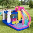 thumbnail image 2 of Resenkos Bounce House, Inflatable Bouncer,5-in-1 Inflatable Bounce House with Slide, Climbing Wall, Water Gun, 2 of 11
