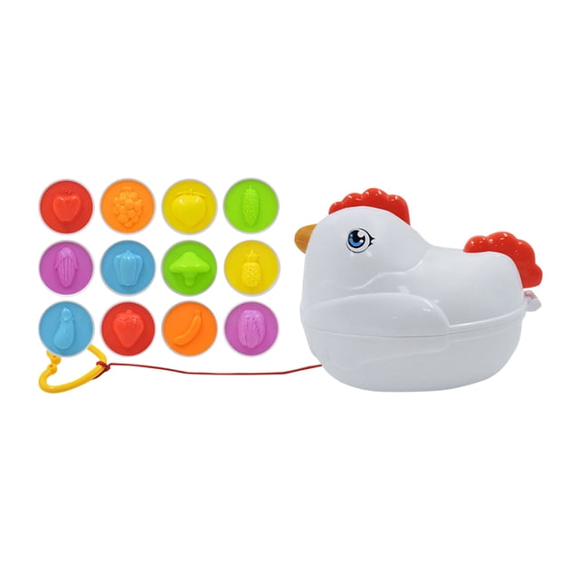 Juguete A Juego De Huevos Baby Learning Smart Egg Puzzle Game (sección de frutas y verduras) Ehuebsd libre de BPA