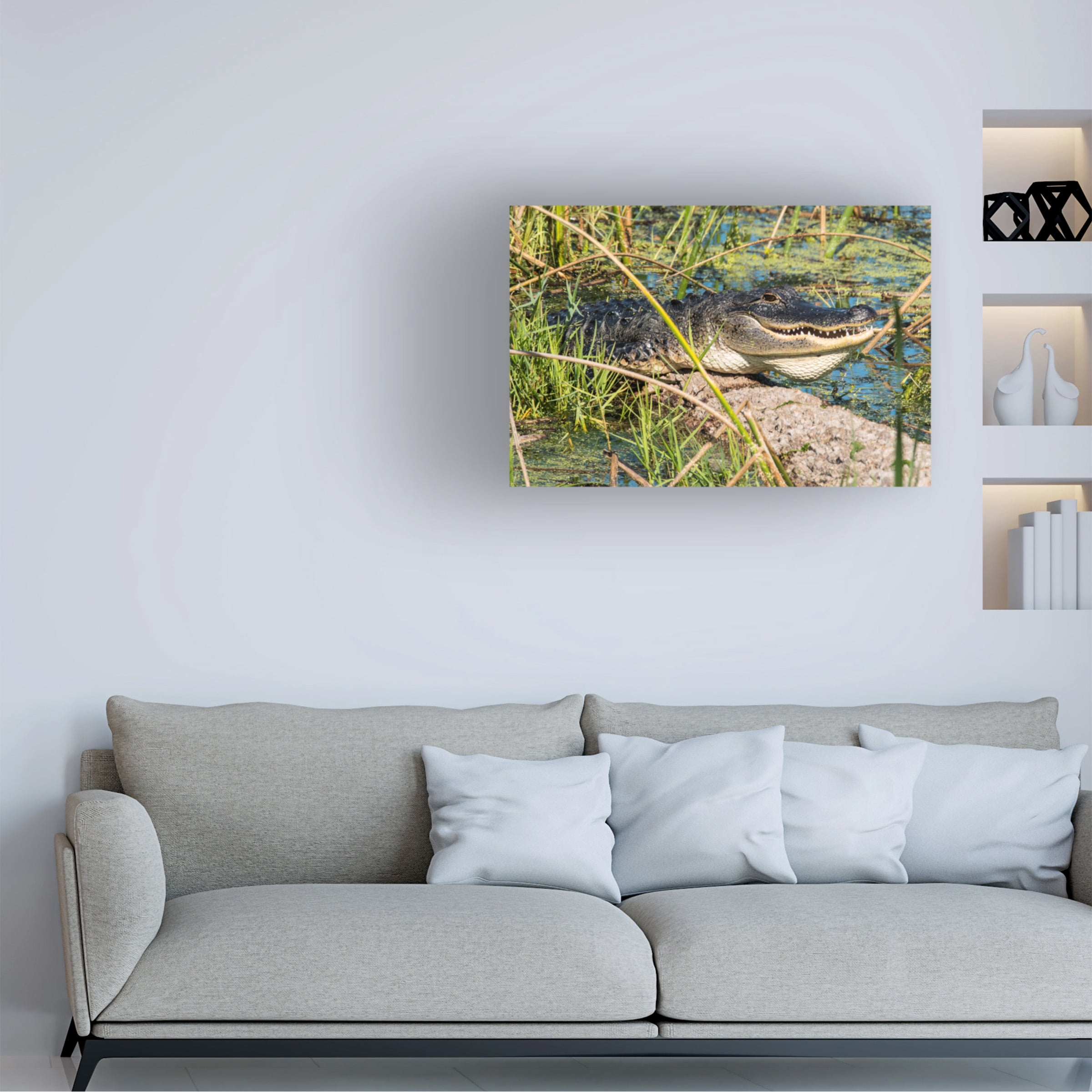 Robert Michaud 'Gator 1' Canvas Art