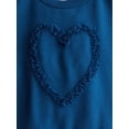 thumbnail image 2 of Wonder Nation Little Girls Fleece Sweatshirt and Tutu Skirt Set, Sizes 4-10, 2-Piece, 2 of 3