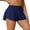 Purple, variant on High Waisted Sport Swim Shorts for Womens Side Slits Boardshorts with Pockets 2 in 1 Swimsuit Bottoms UPF 50+,S-3XL