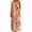Light Orange, variant on Summer Nightgown Maxi Dress for Women Sleeveless Spaghetti Strap Cami Backless Tie Floral Flowy Casual Pj Long Dreses Sleepwear (Avail for Plus Size)
